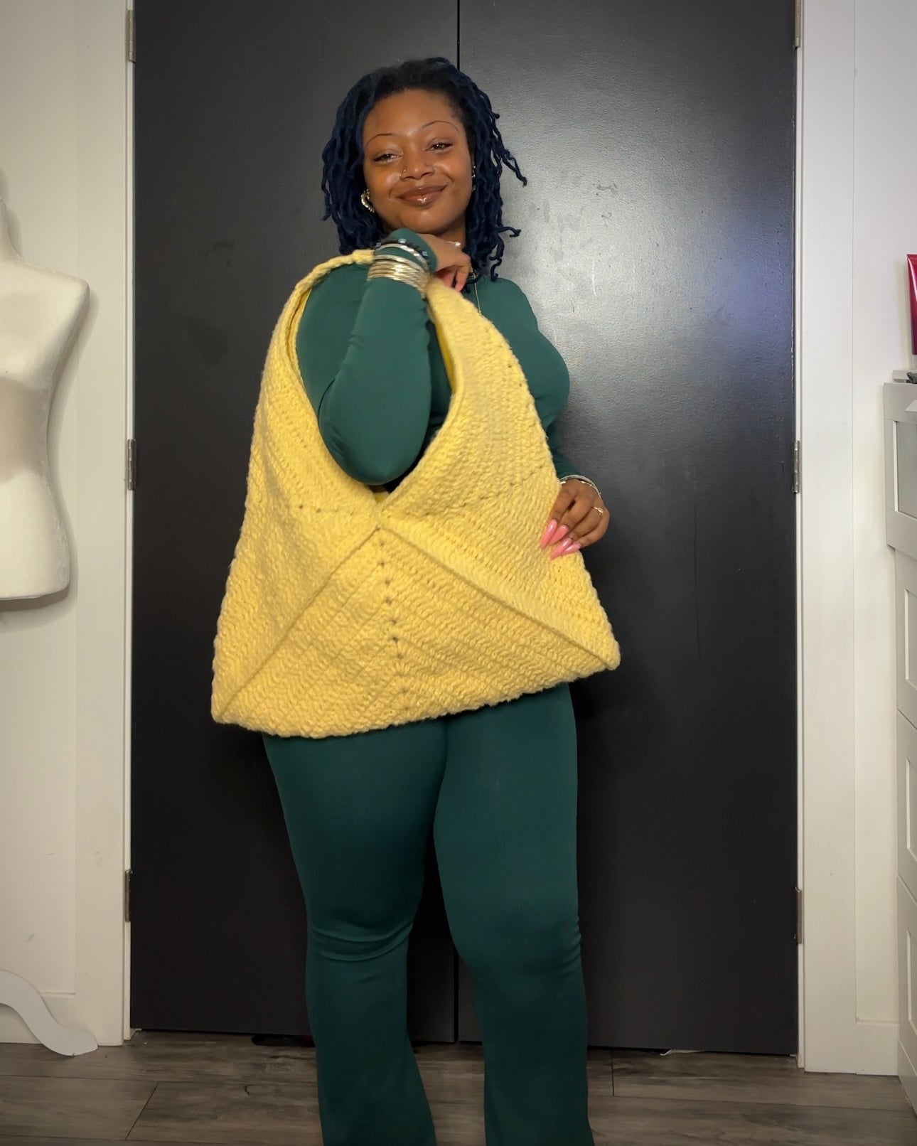 All Arounder Crochet Tote Bag - LARGE