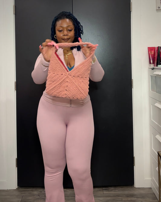 All Arounder Crochet Tote Bag - SMALL